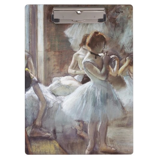 Dancers Edgar Degas Klemmbrett (Vorderseite)