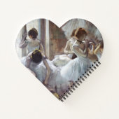 Dancers Edgar Degas Notizblock (Rückseite)