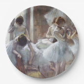 Dancers Edgar Degas Pappteller (Vorderseite)