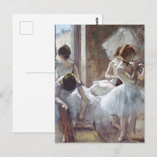 Dancers Edgar Degas Postkarte (Vorne/Hinten)
