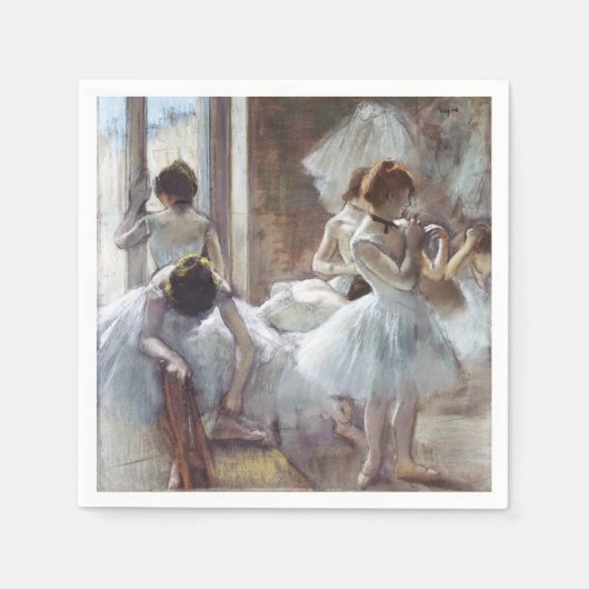 Dancers Edgar Degas Serviette (Vorderseite)