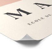 Dancers in Red Poster (Ecke)