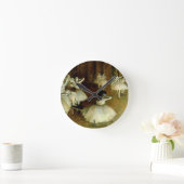 Dancers On Stage Art Clock Runde Wanduhr (Zuhause)