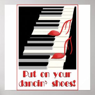 DANCIN BESCHUHT Plakat