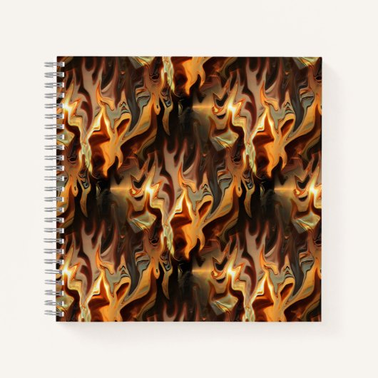 Dancin' Flames..... Notizblock (Vorderseite)