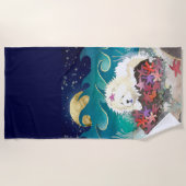 DANCIN MIT DEM STARZ Creme Küchentuch Strandtuch (Vorderseite)