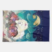 DANCIN MIT DER STARZ Creme Chow - Küchentuch (Horizontal)