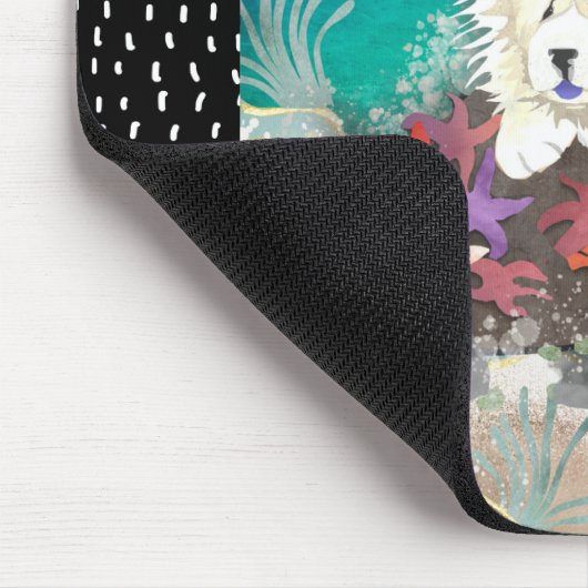 DANCIN MIT DER STARZ Creme Chow - Mousepad (Ecke)