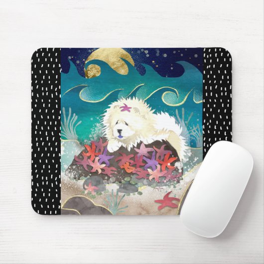DANCIN MIT DER STARZ Creme Chow - Mousepad (Mit Mouse)