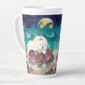 DANCIN' MIT STARZ Creme Chow Latte Tasse (Linke Ecke)