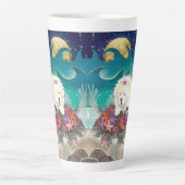 DANCIN' MIT STARZ Creme Chow Latte Tasse (Vorderseite)