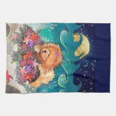 DANCIN with the STARZ Red Chow - Küchentuch (Horizontal)