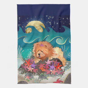 DANCIN with the STARZ Red Chow - Küchentuch