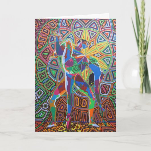 Dancing - 2011 as greetingcard karte (Vorderseite)