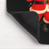 Dancing African Santa Mr Mrs Claus African America Mousepad (Ecke)