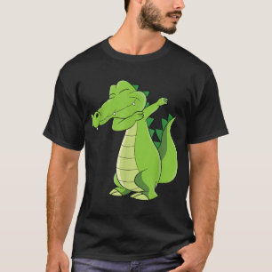 Dancing Alligator Funny Dabbing Alligator T-Shirt