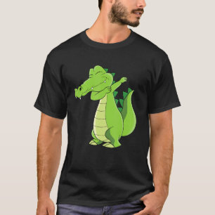 Dancing Alligator Funny Dabbing Alligator T-Shirt