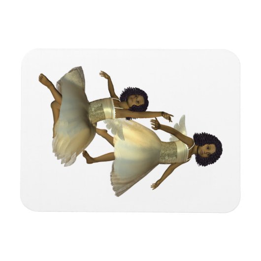 Dancing Angels Premium Magnet (Horizontal)