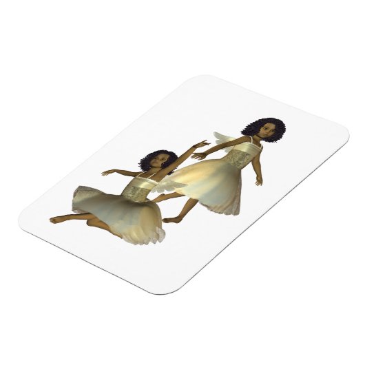 Dancing Angels Premium Magnet (Linke Seite)