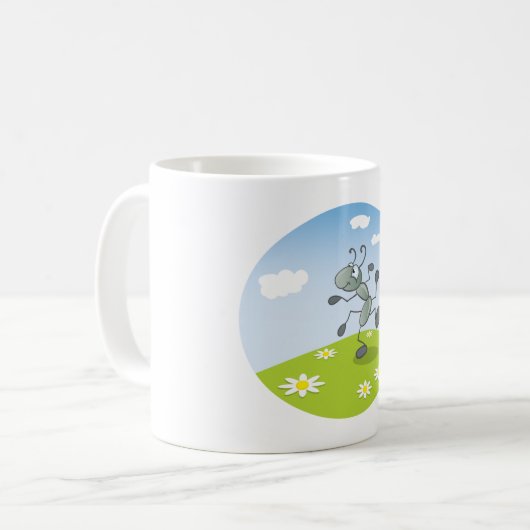 Dancing Ant Kaffeetasse (Vorderseite Links)