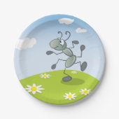Dancing Ant Pappteller (Vorderseite)