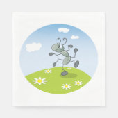 Dancing Ant Serviette (Vorderseite)