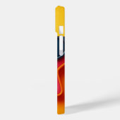 Dancing Apple in Party Hat - Fun Celebration Case-Mate iPhone Hülle (Rückseite / Links)