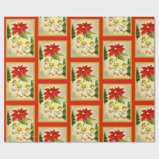 Dancing Baby Angels Geschenkpapier (Flach)