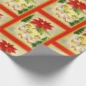 Dancing Baby Angels Geschenkpapier (Ecke)