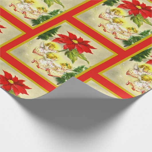 Dancing Baby Angels Geschenkpapier (Ecke)