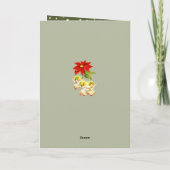 Dancing Baby Angels Grußkarte Feiertagskarte (Rückseite)