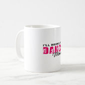 Dancing Ballerina Dance Queen Dancer Gift Kaffeetasse (Vorderseite Links)