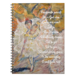 Dancing Ballerina Gebetszeitschrift Notizblock
