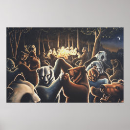 Dancing Bears Art Prints Bear Art Poster