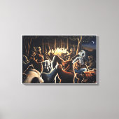 Dancing Bears Art Prints Bear Art Poster Leinwanddruck (Vorderseite)