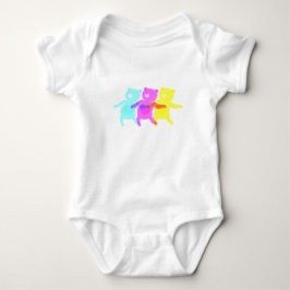 Dancing Bears Baby Strampler