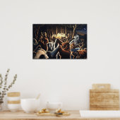 Dancing Bears Malerei Prints Bären Kunst Plakate (Küche)