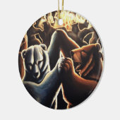Dancing Bears Ornament Multikulturelle Liebe (Links)