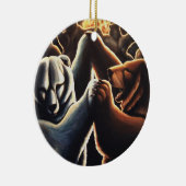 Dancing Bears Ornament Multikulturelle Liebe (Rechts)