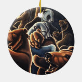 Dancing Bears Ornament Multikulturelle Liebe (Hinten)