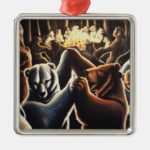 Dancing Bears Ornament Multikulturelle Liebe