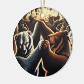 Dancing Bears Ornament Party Animal Keepake Bear  (Links)