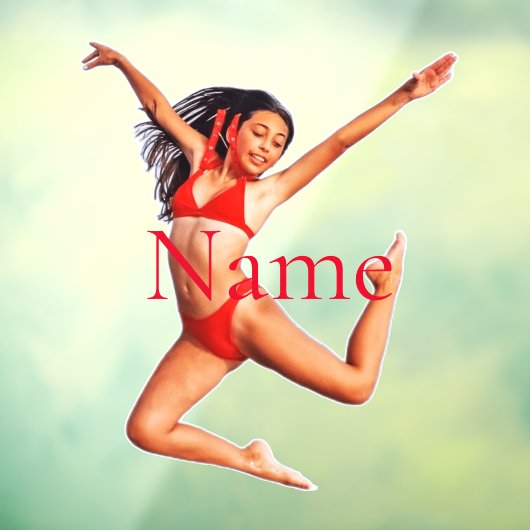 Dancing Bikini Model Thunder_Cove Fensteraufkleber (Blatt 3)