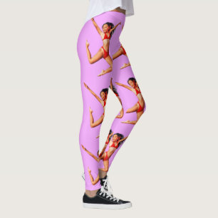 Dancing Bikini Model Thunder_Cove Leggings