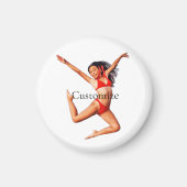 Dancing Bikini Model Thunder_Cove Magnet (Vorne)