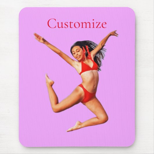 Dancing Bikini Model Thunder_Cove Mousepad (Vorne)