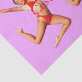 Dancing Bikini Model Thunder_Cove Seidenpapier (Ausschnitt)