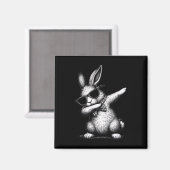 Dancing Bunny - Osterkorb Stuffer Cool Bunny Magnet (Vorderseite/Rückseite)