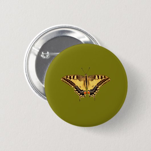 Dancing Butterfly Button (Vorne & Hinten)