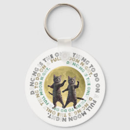 dancing cats-1 schlüsselanhänger